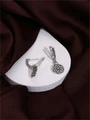 Серьги из серебра без вставок 22-1501