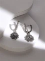 Серьги из серебра без вставок 22-1500