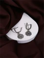 Серьги из серебра без вставок 22-1500