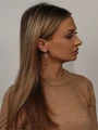 Серьги с кораллом арт.22-691/1 22-691/1