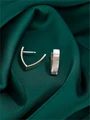 Серьги из серебра без вставок 22-586/2