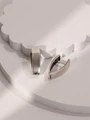 Серьги из серебра без вставок 22-586/2